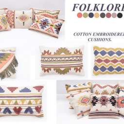 Kilim Embroidery Cushions