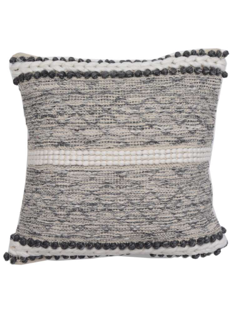 Woven Embroidery Cotton Cushion Cover