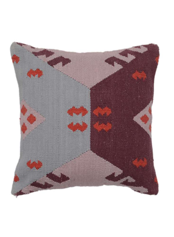 Woven Tribal Geometric Cotton Cushion Cover