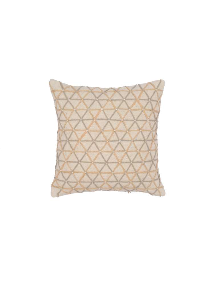Embroidered cotton cushion sofa pillow