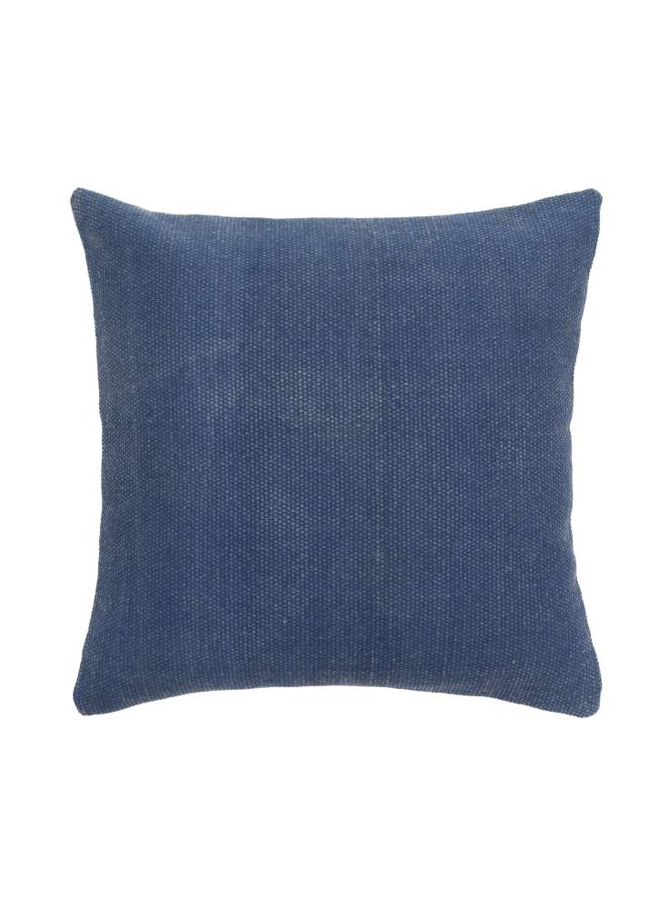 Blue Cotton Cushion Cover