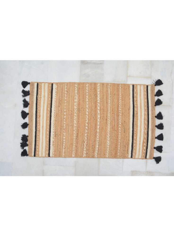 Jute Rugs With Tassel For Room