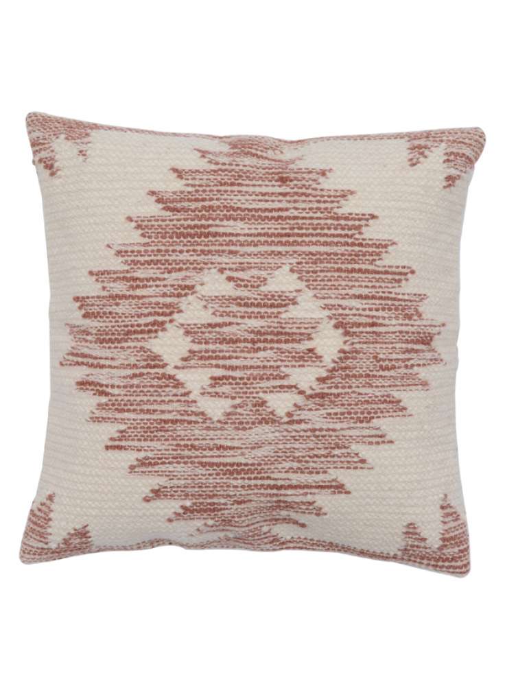 Kilim wool pink cushion cover