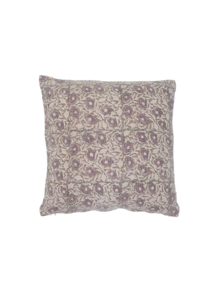 Handmade Natural Dye Cotton Embroidery Pillow Cover India
