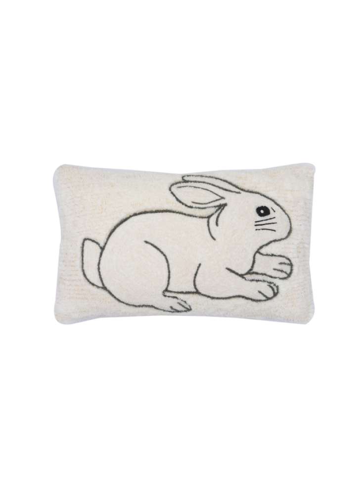 Animal Theme Embroidery Cushion  Pillow India