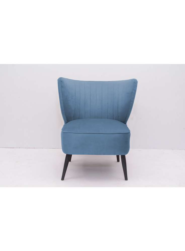 ICE BLUE COCKTAIL ACCENT CHAIR