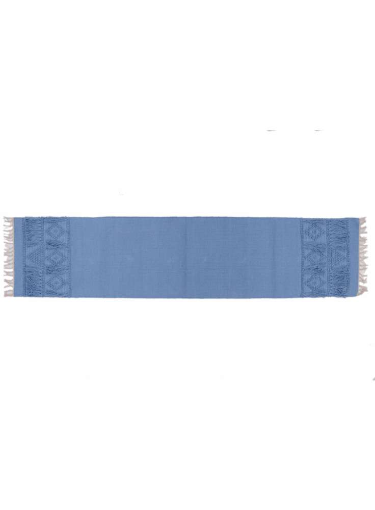 Blue Embroidery Table runner