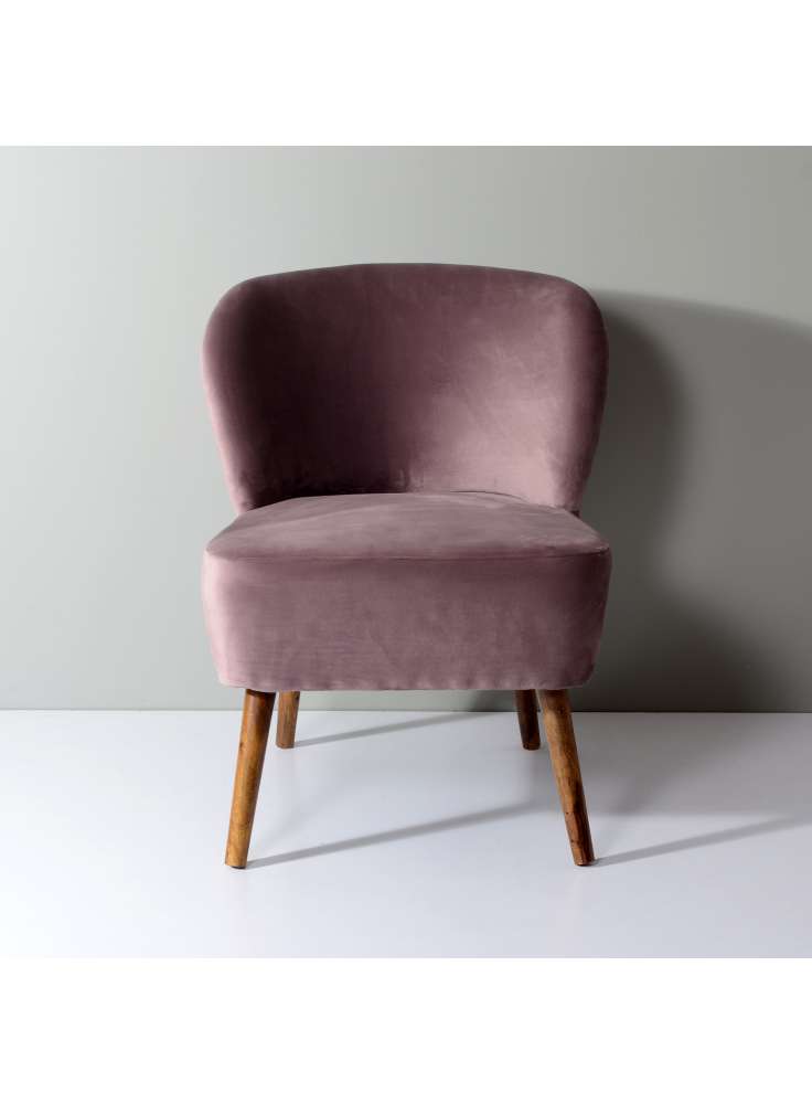 PURPLE ACCENT CHAIR