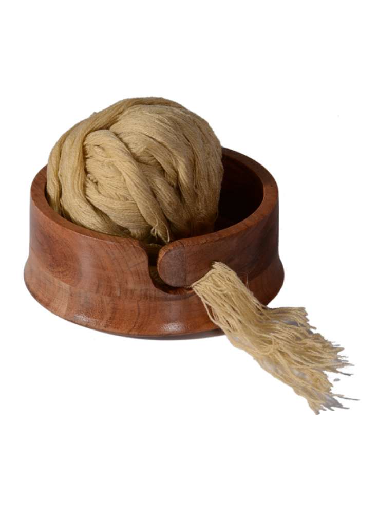 Wooden Yarn bowl