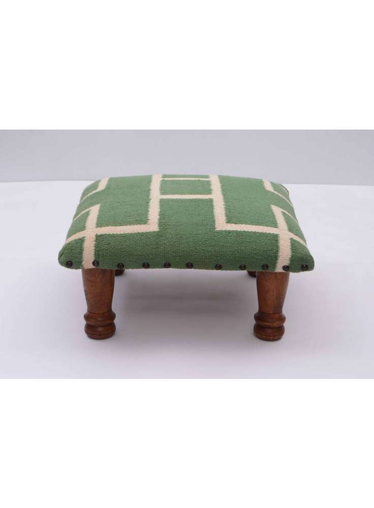 COSMO GREEN FOOT STOOL
