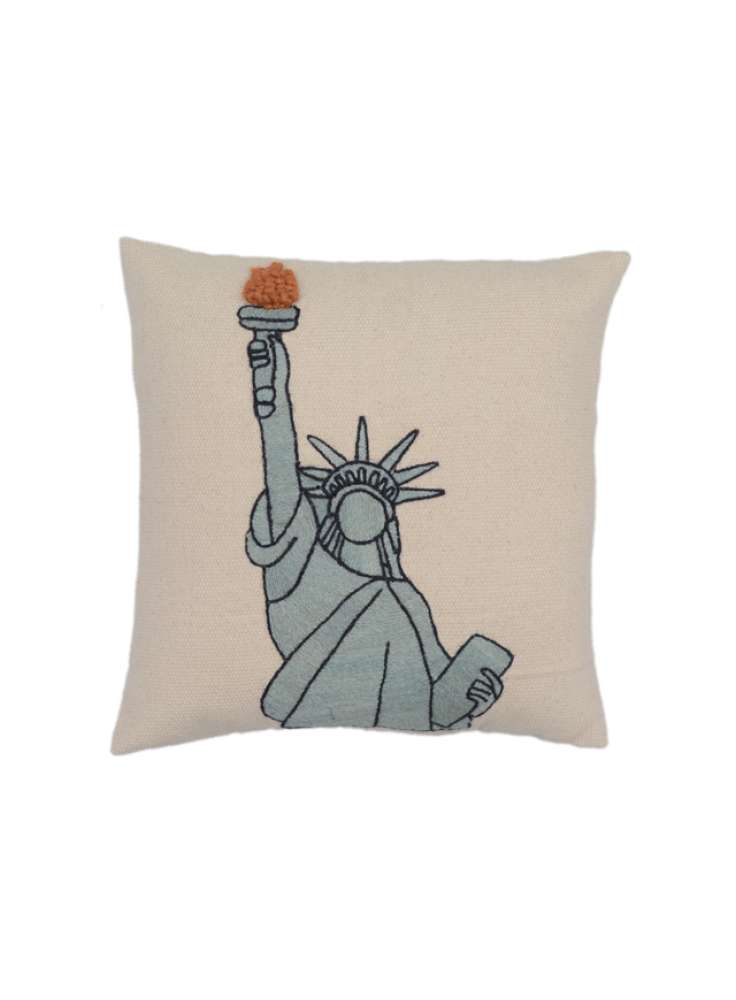 Art decorative embroidery cushion cover