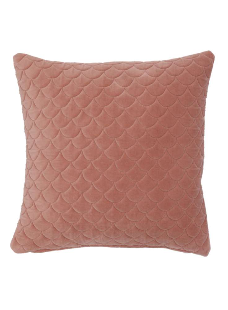 Tufted velvet cushion cover