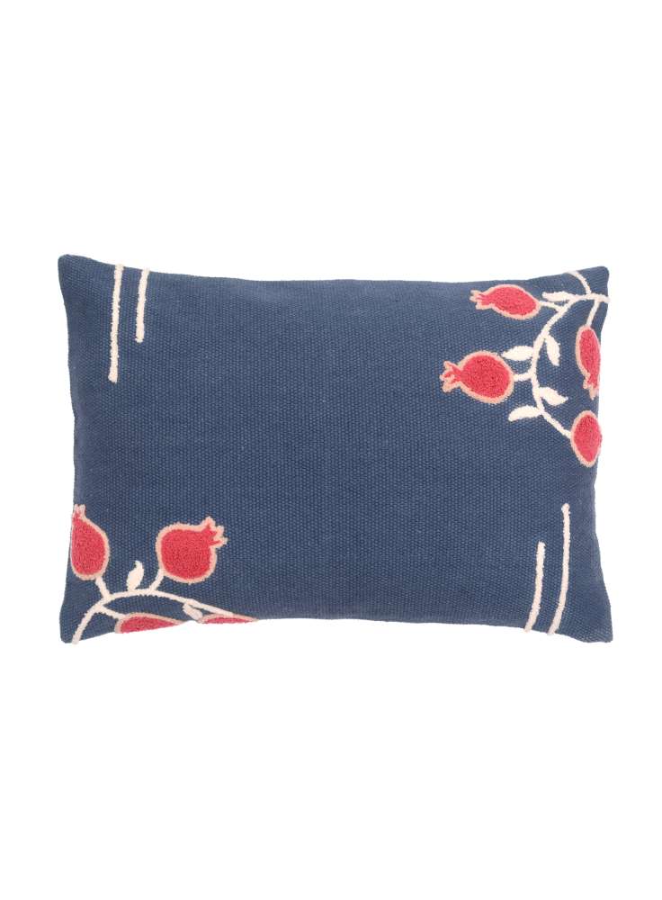 Multi Color  Cotton Cushion Cover With Embroidery