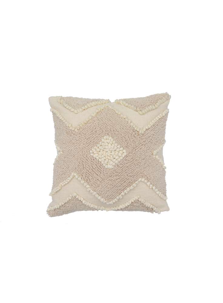 Tufted Embroidery Cushion Cover